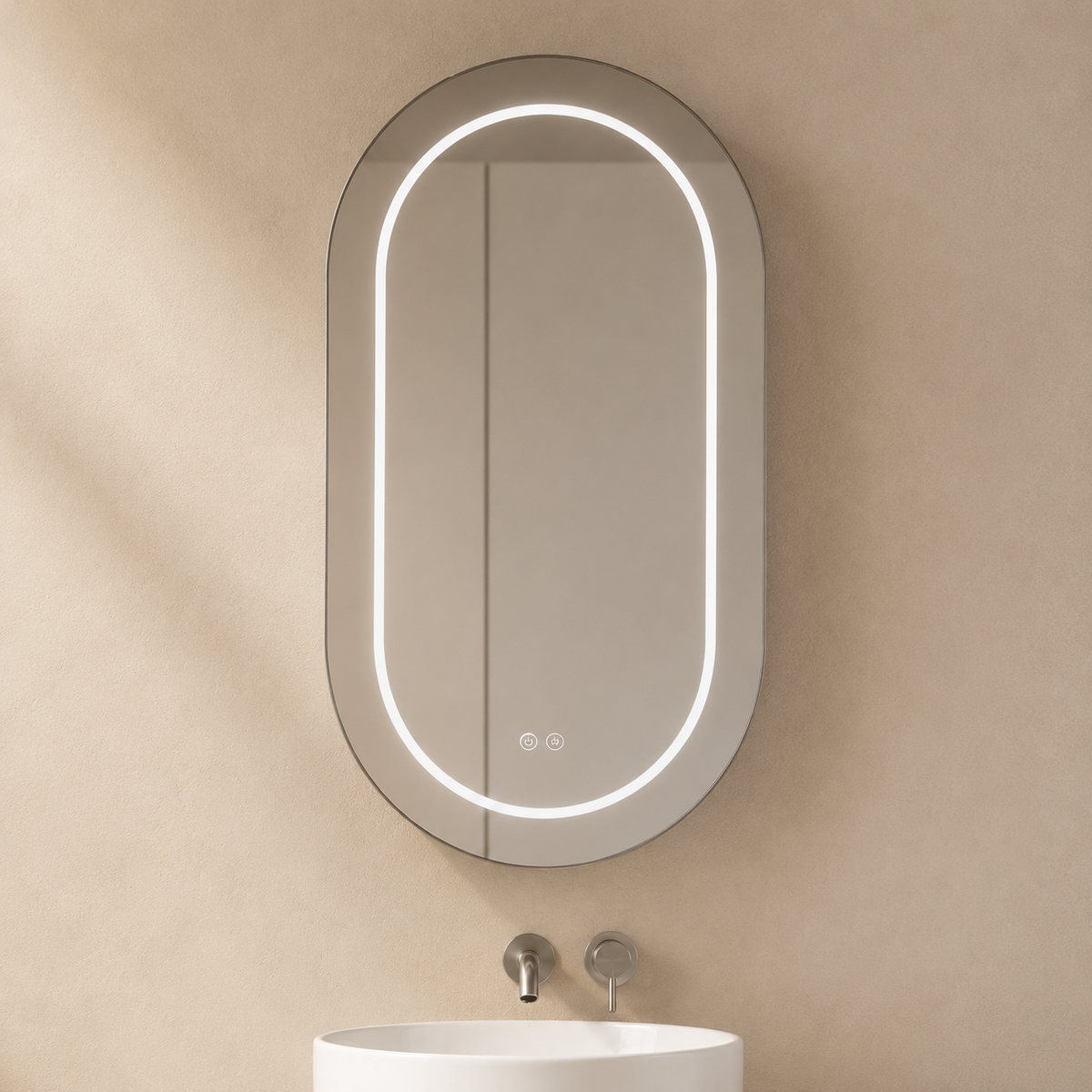 MINT | Camerino cápsula LED 50 × 90 cm
